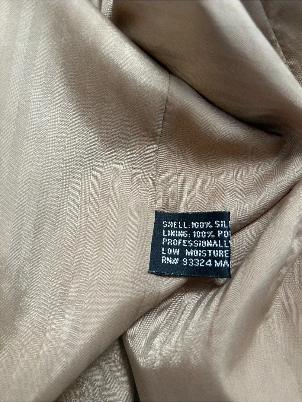 Men's Beige Blazer - Classic Single-Breasted Suit Jacket with color f(fade)